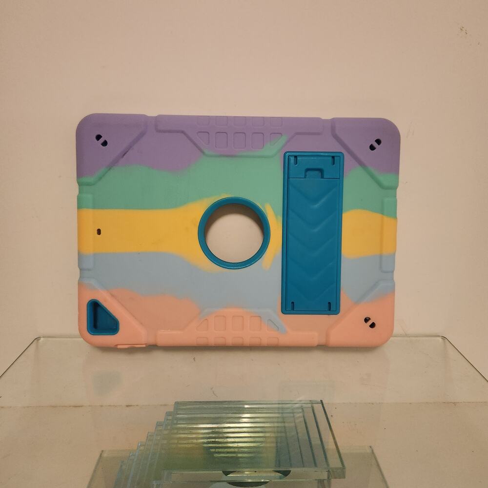 Multicolored Tablet Protector with Stand - Picture 3 of 4